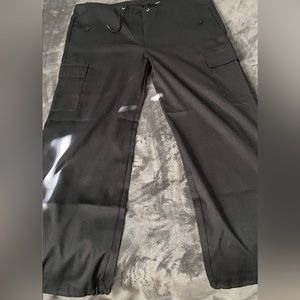 Parachute pants- black